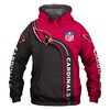 Arizona Cardinals Highway Letter 3D Hoodie - Great Gift For Fans