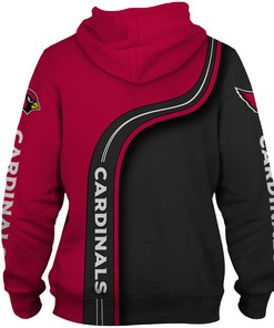 Arizona Cardinals Highway Letter 3D Hoodie - Great Gift For Fans