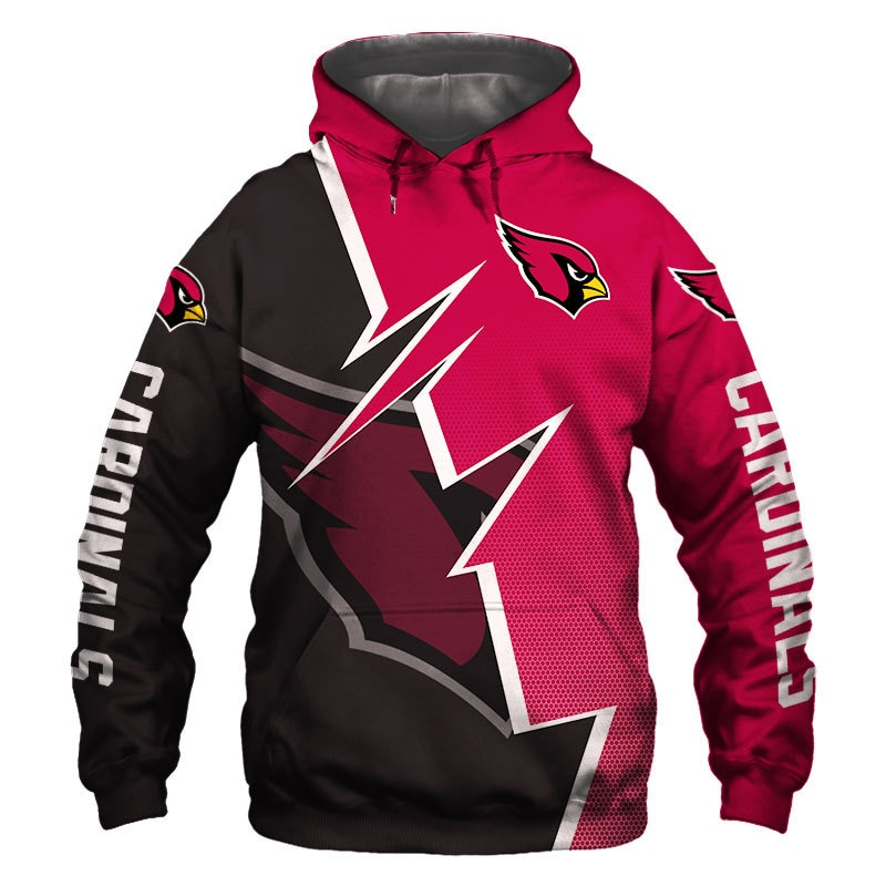 Arizona Cardinals Hoodie All Over Print Pullover Gift For Fans