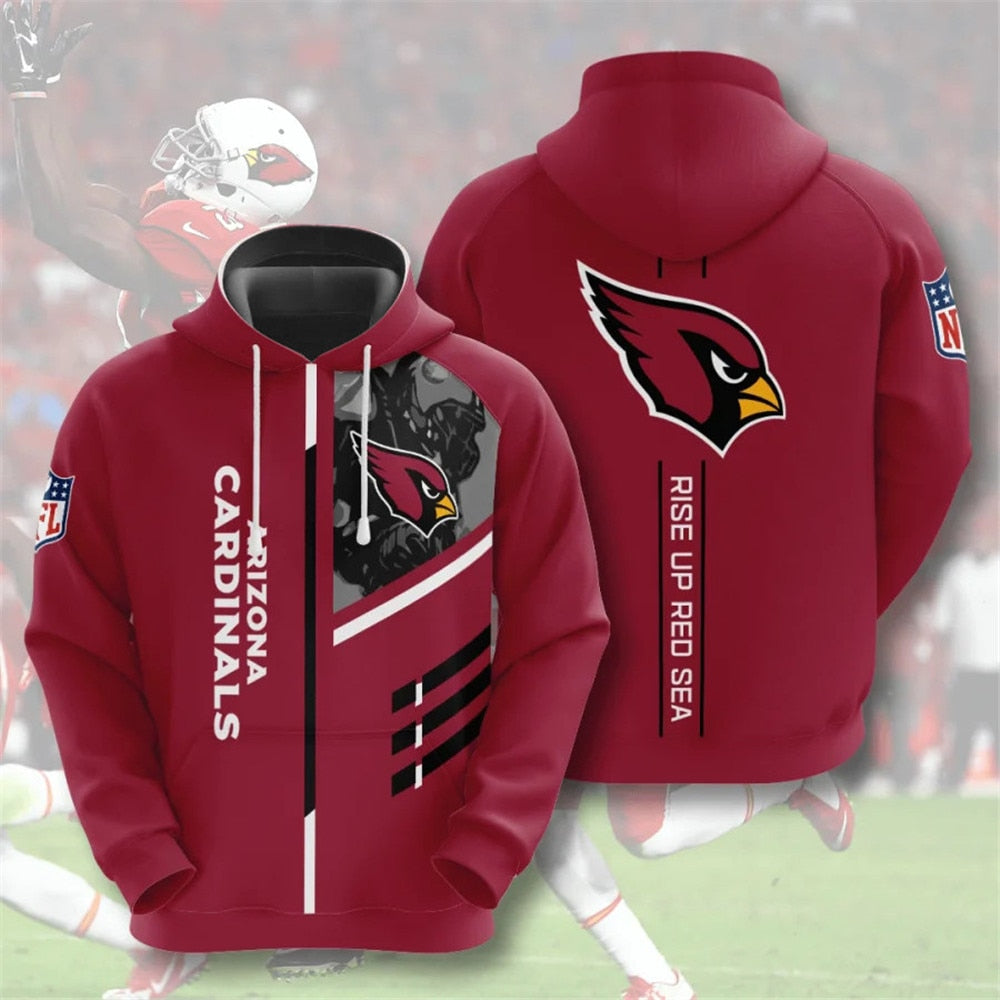 Arizona Cardinals No 1 3D Hoodie - Ideal Fan Gift