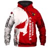 Arizona Cardinals Skull Printed 3D Hoodie - Great For Fans