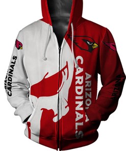 Arizona Cardinals Skull Printed 3D Hoodie - Great For Fans