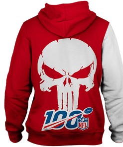 Arizona Cardinals Skull Printed 3D Hoodie - Great For Fans