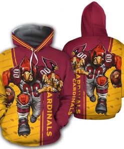 Arizona Cardinals Ultra Cool 3D Hoodie - Perfect Gift For Fans