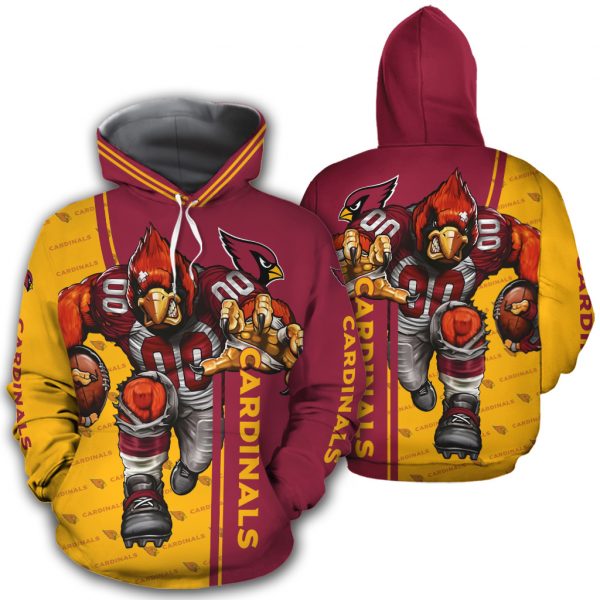 Arizona Cardinals Ultra Cool 3D Hoodie - Perfect Gift For Fans
