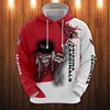 Arizona Cardinals Ultra Death Graphic 3D Hoodie - Great For Halloween