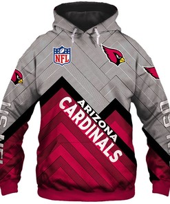 Arizona Cardinals Zip-Up Hoodie - Pullover Hoodie, Gift For Fans!