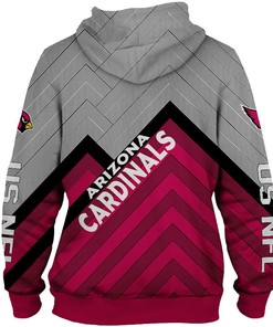 Arizona Cardinals Zip-Up Hoodie - Pullover Hoodie, Gift For Fans!