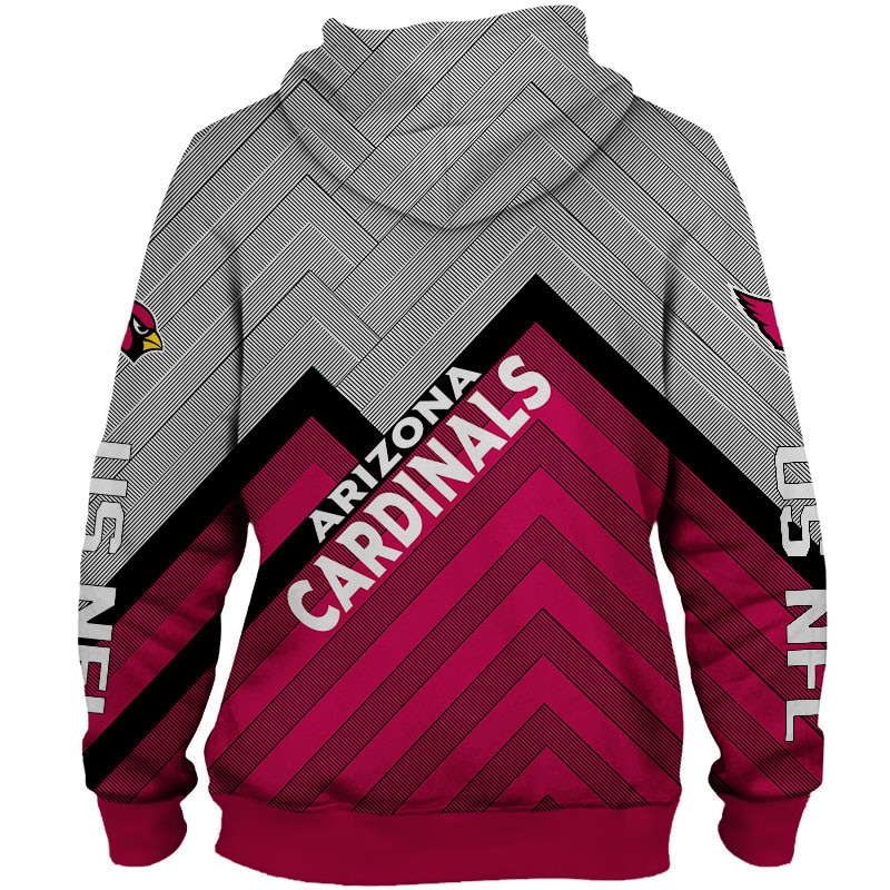 Arizona Cardinals Zip-Up Hoodie - Pullover Hoodie, Gift For Fans!