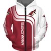 Arizona Coyotes All Over Print Long Sleeve Hoodie 3D Gifts For Fans