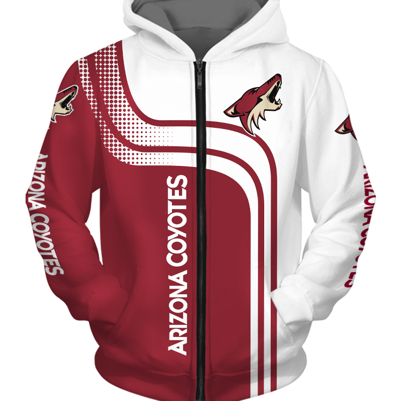 Arizona Coyotes Hoodie All Over Print Pullover Gift For Fans