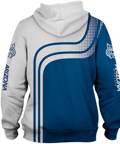Arizona Wildcats All Over Print Pullover And Zip Up Hoodie Gifts For Fans