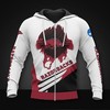Arkansas Razorbacks All Over Print Zip Hoodie Long Sleeve Gift For Fan