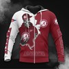 Arkansas Razorbacks Skull Hoodies - Show Off Your Team Spirit