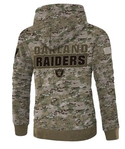 Army Graphic All Over Print Las Vegas Raiders Zip Hoodie Pullover Gift For Fans