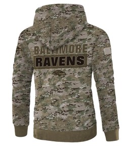 Army Graphic Baltimore Ravens Hoodie All Over Print Zip Hoodie Pullover Gifts For Fans
