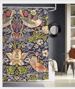 Art Nouveau Painting Shower Curtain for your Bathroom - Vintage Shower Curtains