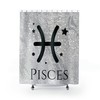 Astrology Lover Shower Curtain, Constellation Gift, Horoscope Star Sign Decor