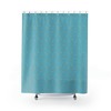 Astrology Lover Shower Curtain With Aquarius Zodiac Sign Design