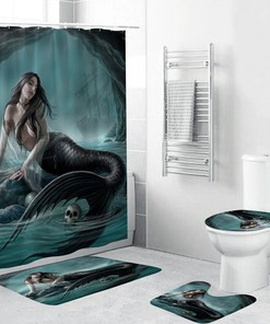 At-home Shower CurtainsShower Curtains Decorative and Colorful with Shower Curtain Sets Distinctive Decor Fabric