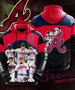 Atlanta Braves All Over Print 3D Hoodie - Create Your Sports Look