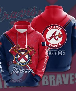Atlanta Braves All Over Print 3D Hoodie - Unique Style For Any Fan