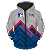 Atlanta Braves All Over Print Baseball Zip Hoodie For Fan Mlb