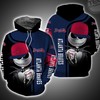 Atlanta Braves Jack Skellington And Zero 3D Hoodie - Perfect For Halloween