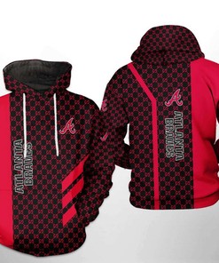 Atlanta Braves Mlb 3D Hoodie Zipper Hoodie - Show Off Your Fandom