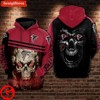 Atlanta Falcons All Over Print Hoodie For Hot Fans With Zip Up Or Pullover Design