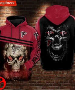 Atlanta Falcons All Over Print Hoodie For Hot Fans With Zip Up Or Pullover Design