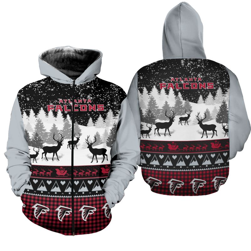 Atlanta Falcons All Over Print Hoodie Gifts For Fans