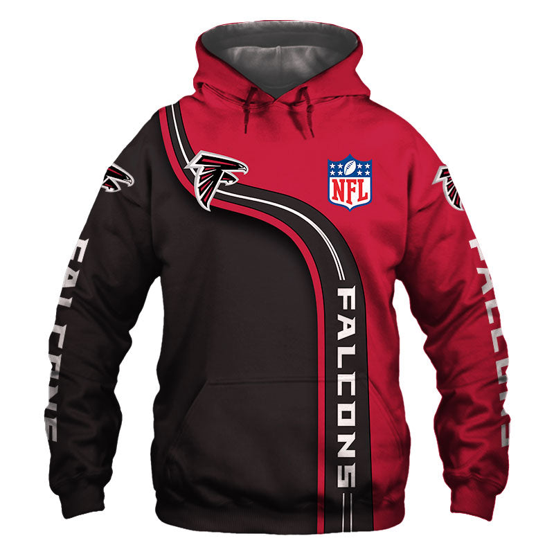 Atlanta Falcons All Over Print Hoodie Highway Letter Gifts For Fans