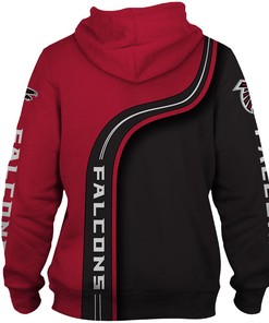 Atlanta Falcons All Over Print Hoodie Highway Letter Gifts For Fans