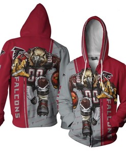 Atlanta Falcons All Over Print Hoodie Ultra Cool Gifts For Fans
