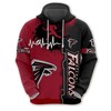 Atlanta Falcons All Over Print Hoodie Zip Hoodie