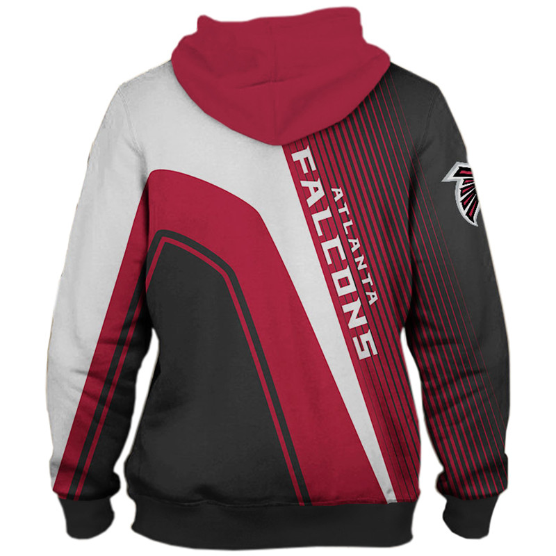 Atlanta Falcons All Over Print Hoodie Zipper For Fans