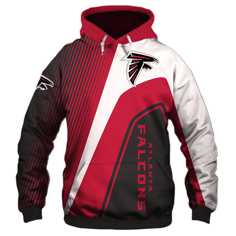 Atlanta Falcons All Over Print Hoodie Zipper For Fans