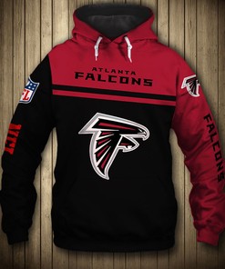 Atlanta Falcons All Over Print Skull Hoodie Pullover Zip Hoodie For Fans
