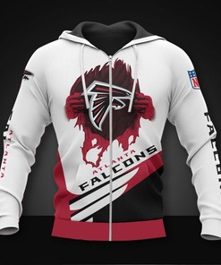 Atlanta Falcons Cool Graphic All Over Print Hoodie Gifts For Fans