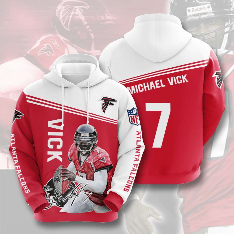 Atlanta Falcons Custom 3D Hoodie Sporting Unique All Over Print Design