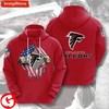 Atlanta Falcons Football 3D All Over Print Hoodie With Zip Up Or Pullover Option