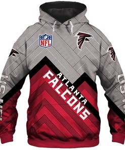 Atlanta Falcons Full Size 3D Print Hoodie Gifts For Men