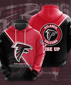 Atlanta Falcons Hoodie Seal Motifs All Over Print Gifts For Fans