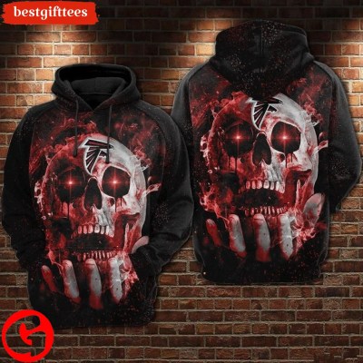 Atlanta Falcons Hoodie With Custom Fit And All Over Print Design