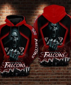 Atlanta Falcons Nfl 3D All Over Print Hoodie Zip Up Or Pullover In Classic Style
