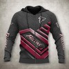 Atlanta Falcons Zip Up Hoodie - Best Gift Idea For Fans