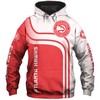 Atlanta Hawks All Over Print Hoodie Zip Hoodie For Fans
