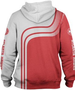 Atlanta Hawks All Over Print Hoodie Zip Hoodie For Fans