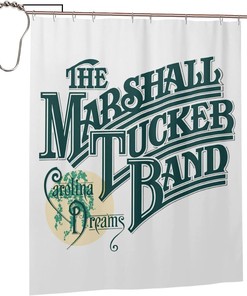 Attractive Durable Shower Curtain with Design by Tucker Marshalls